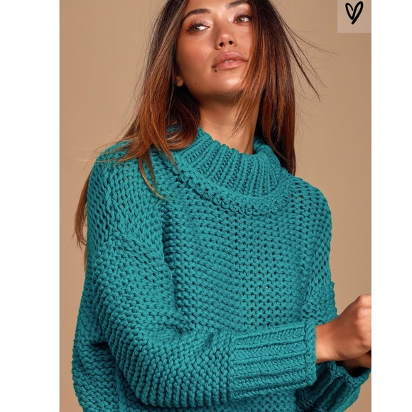 Turquoise Sweater | Poshmark